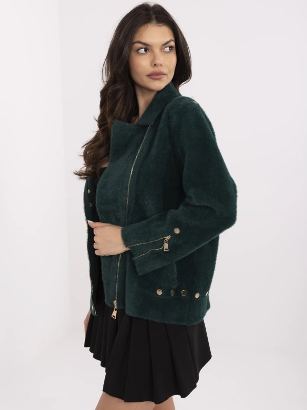 Kurtka-MBM-KR-L176.87-ciemny zielony
