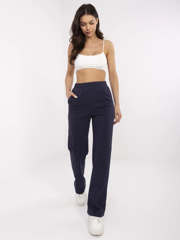 Spodnie dresowe-NM-DR-R62112.00-granatowy