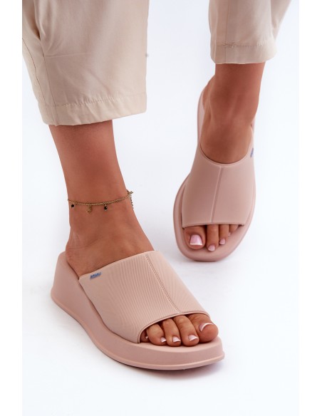 Scented Women's Wedge Sandals ZAXY LL285083 Light Pink