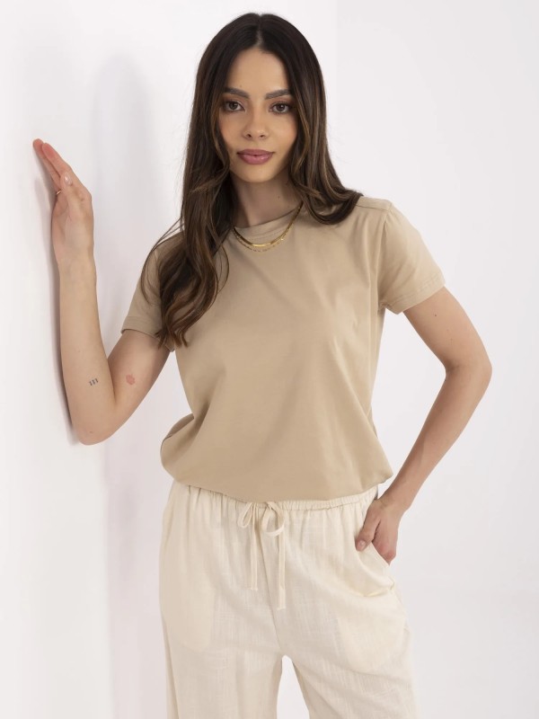 T-shirt-CLM-TS-1640.87-beżowy