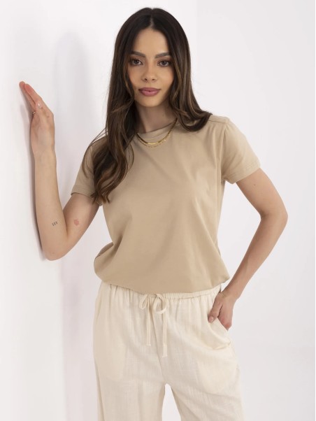T-shirt-CLM-TS-1640.87-beżowy