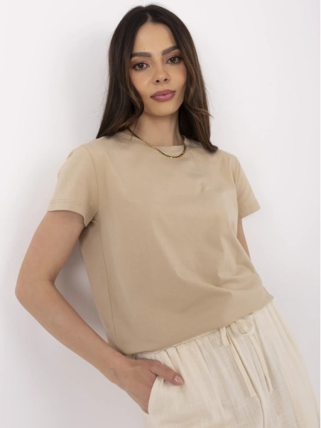 T-shirt-CLM-TS-1640.87-beżowy