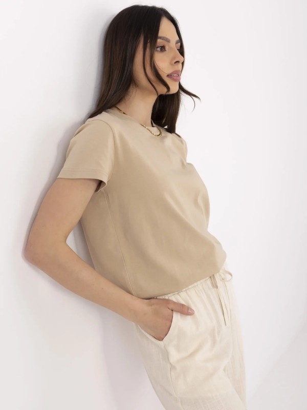T-shirt-CLM-TS-1640.87-beżowy