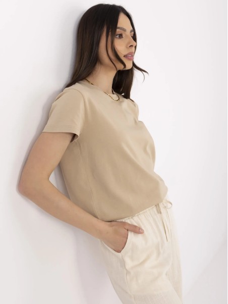 T-shirt-CLM-TS-1640.87-beżowy