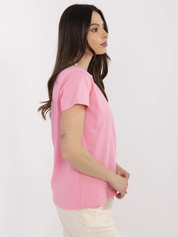 T-shirt-CLM-TS-1640.87-różowy