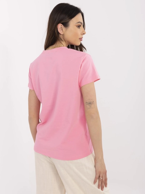 T-shirt-CLM-TS-1640.87-różowy