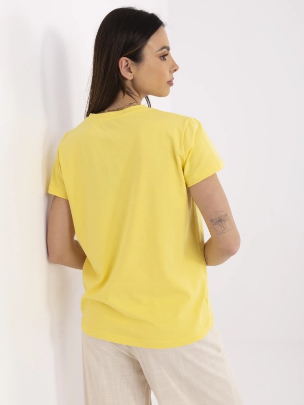 T-shirt-CLM-TS-1640.87-żółty