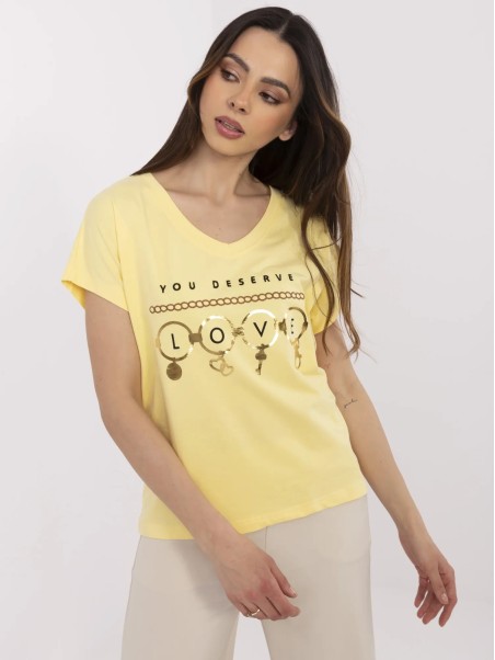 T-shirt-CLM-TS-1729.86-żółty
