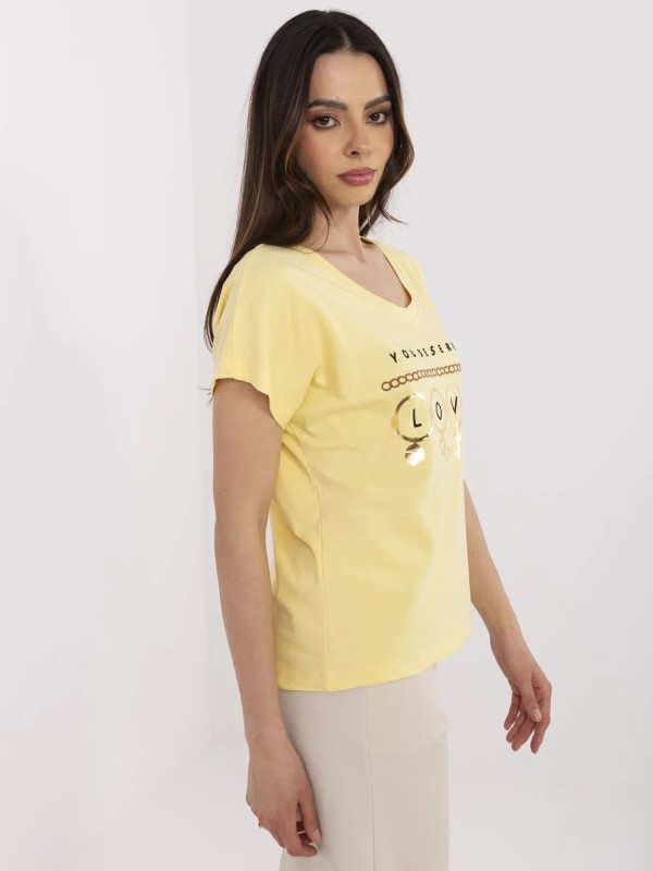 T-shirt-CLM-TS-1729.86-żółty