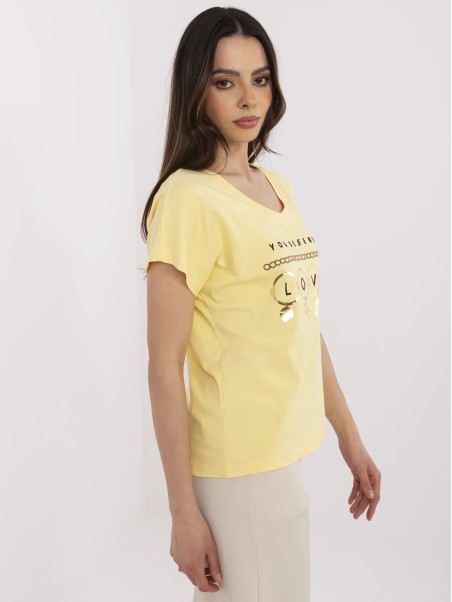 T-shirt-CLM-TS-1729.86-żółty