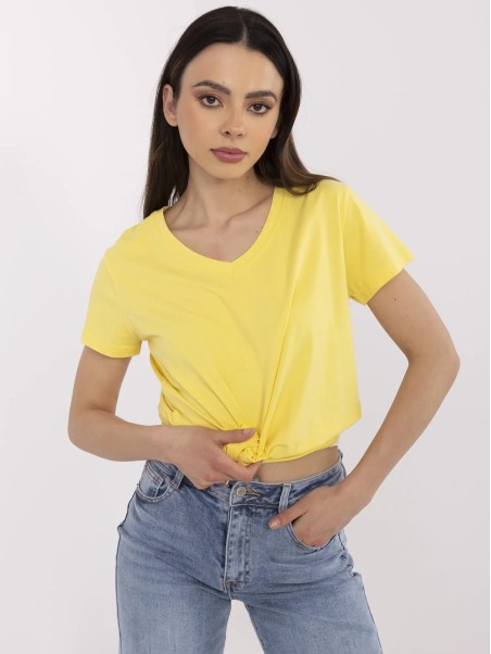 T-shirt-CLM-TS-1639.12-żółty