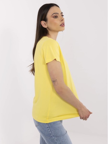 T-shirt-CLM-TS-1639.12-żółty