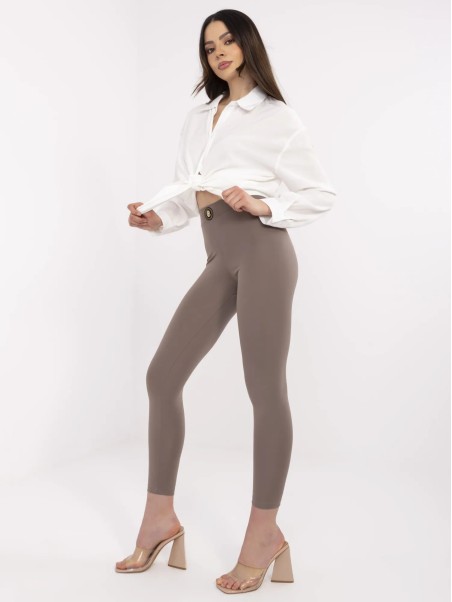 Leginsy-CLM-LG-1389.99-brązowy
