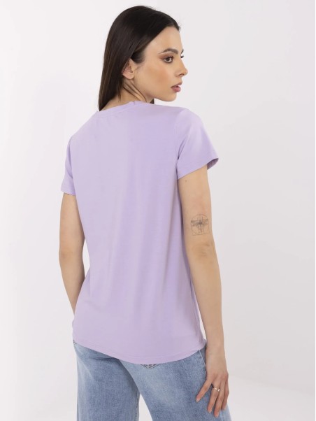 Marškinėliai-CLM-TS-1639.12-šviesiai violetinė