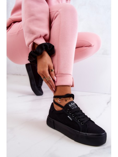 Sneakers On A Platform Lee Cooper LCW-22-31-0885L Black