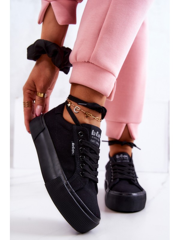 Sneakers On A Platform Lee Cooper LCW-22-31-0885L Black
