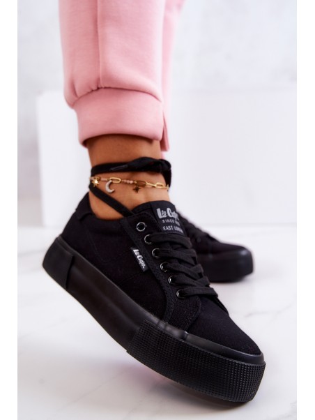 Sneakers On A Platform Lee Cooper LCW-22-31-0885L Black