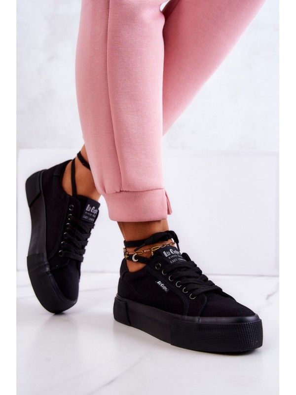 Sneakers On A Platform Lee Cooper LCW-22-31-0885L Black