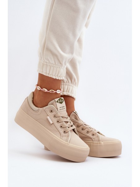 Moteriški platforminiai sportbačiai Lee Cooper LCW-24-31-2181 Beige