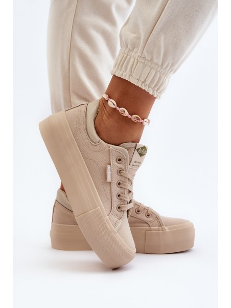 Moteriški platforminiai sportbačiai Lee Cooper LCW-24-31-2181 Beige