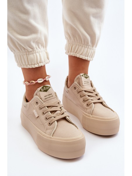Moteriški platforminiai sportbačiai Lee Cooper LCW-24-31-2181 Beige