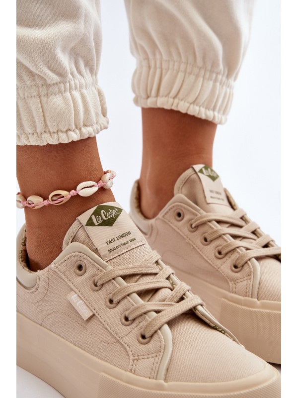 Moteriški platforminiai sportbačiai Lee Cooper LCW-24-31-2181 Beige