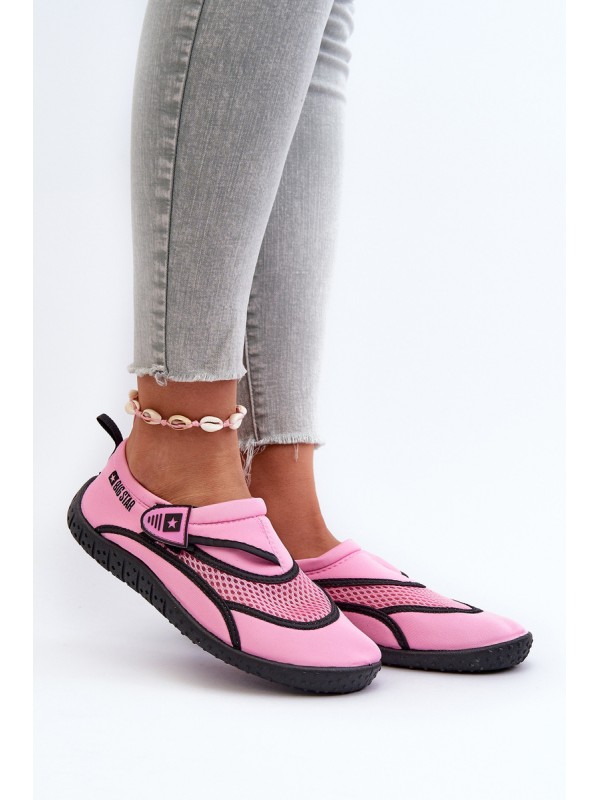 Women's Water Shoes Pink Big Star NN274A804
