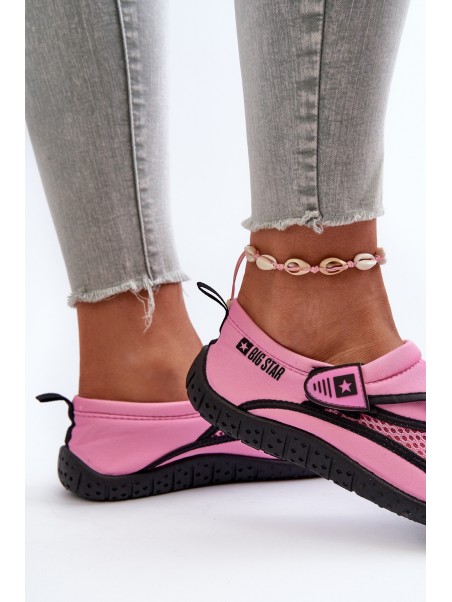 Women's Water Shoes Pink Big Star NN274A804