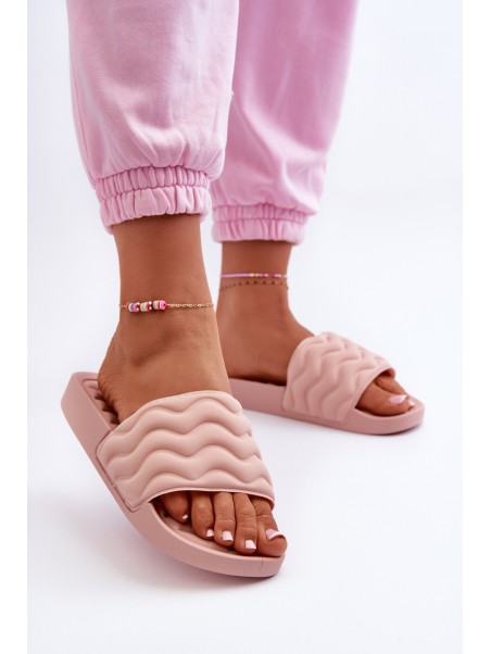 Light Women's Pool Slides Pink Beliordia