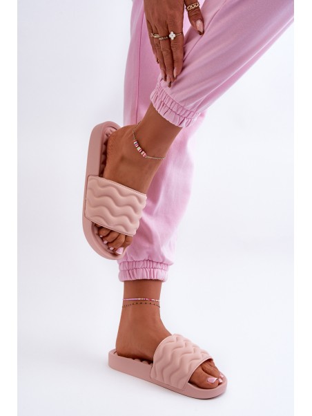 Light Women's Pool Slides Pink Beliordia
