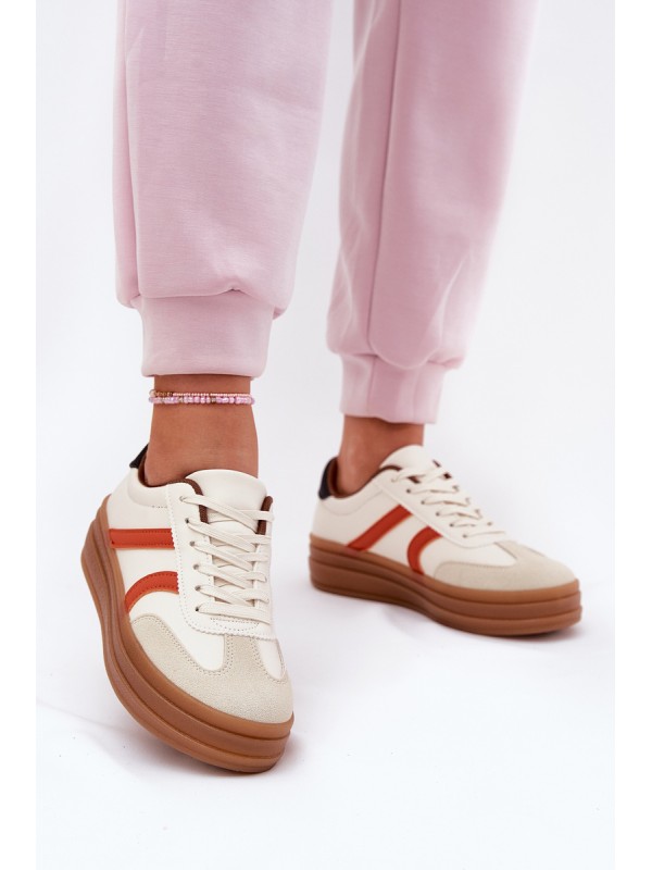 Women's Platform Sneakers Beige Tolianna 2