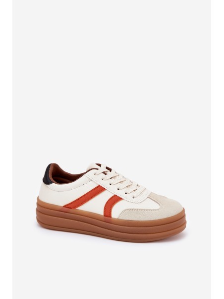 Women's Platform Sneakers Beige Tolianna