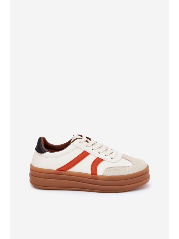 Women's Platform Sneakers Beige Tolianna