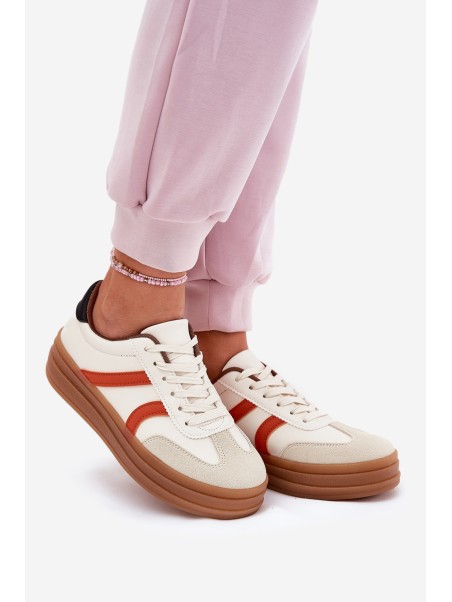 Women's Platform Sneakers Beige Tolianna