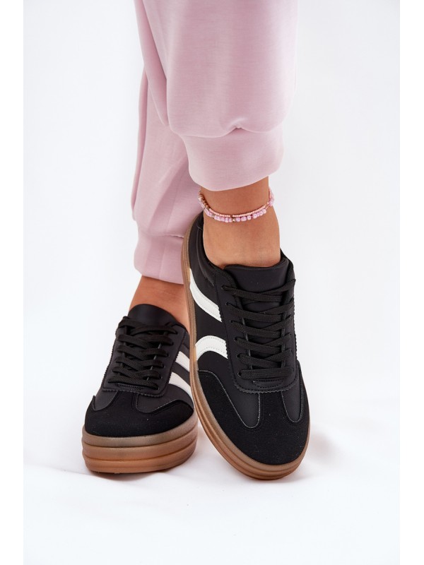 Women's Platform Sneakers Black Tolianna