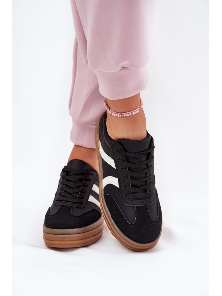 Women's Platform Sneakers Black Tolianna