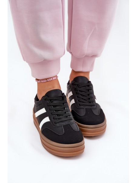 Women's Platform Sneakers Black Tolianna