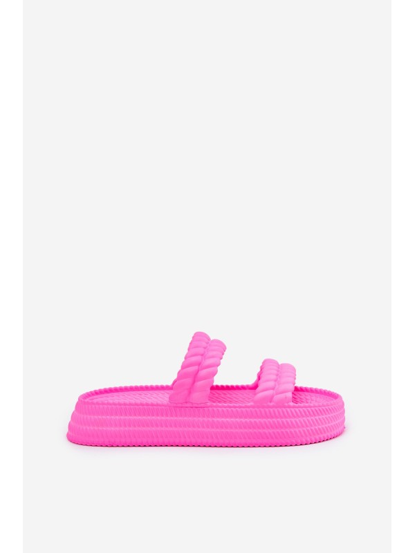 Foam Lightweight Women's Sandals On Platform S.Barski ZK51-001 Fuchsia