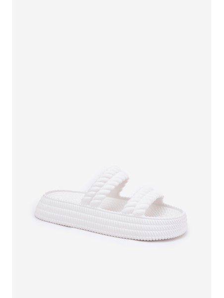 Foam Lightweight Women's Platform Sandals S.Barski ZK51-001 White