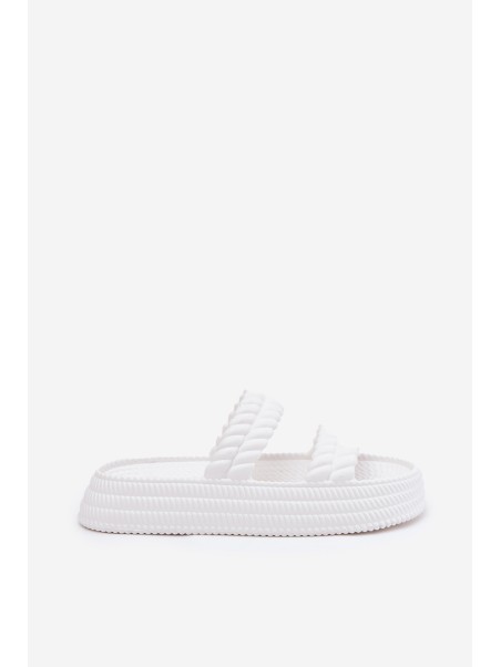 Foam Lightweight Women's Platform Sandals S.Barski ZK51-001 White