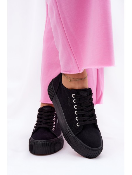 Women's Fabric Sneakers Big Star RR274403 Black