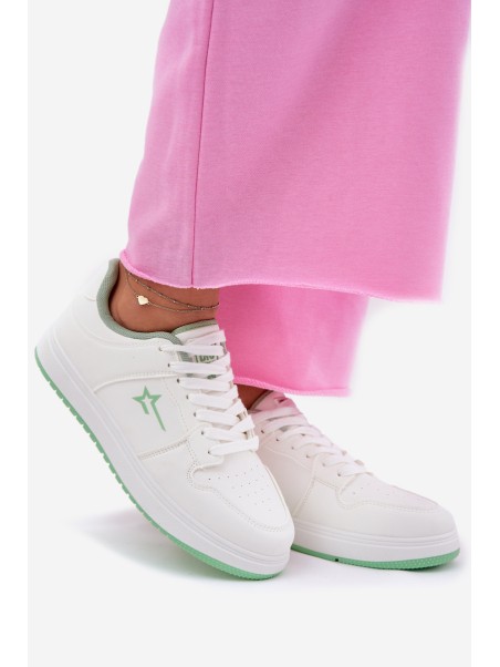 Ladies Sneakers Big Star RR274A246 HI-POLY SYSTEM White