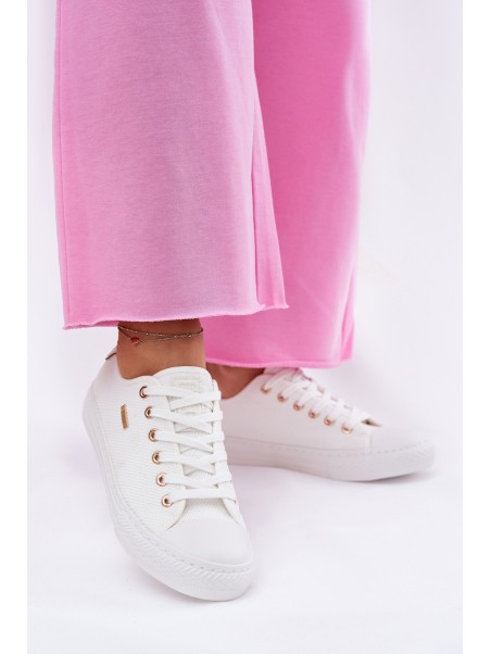 Women's Fabric Sneakers Big Star RR274766 White