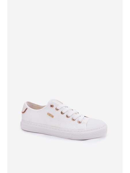 Women's Fabric Sneakers Big Star RR274766 White