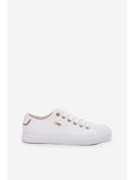 Women's Fabric Sneakers Big Star RR274766 White
