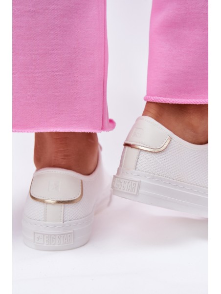 Women's Fabric Sneakers Big Star RR274766 White
