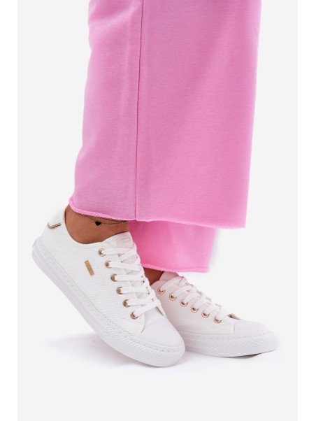 Women's Fabric Sneakers Big Star RR274766 White