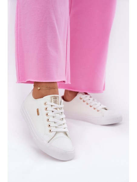 Women's Sneakers Made Of Eco Leather Big Star RR274748 White