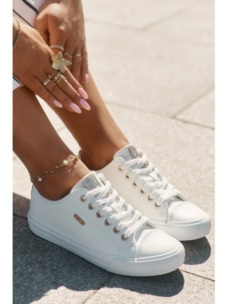 Women's Sneakers Made Of Eco Leather Big Star RR274748 White