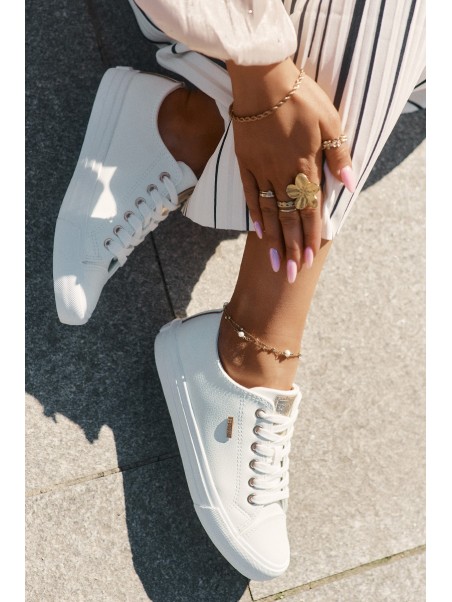 Women's Sneakers Made Of Eco Leather Big Star RR274748 White